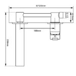 BLAZE - Chrome Spout Mixer
