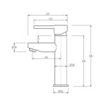 LUCID PIN - Black Basin Mixer