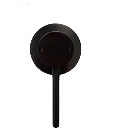 LUCID PIN - Black Wall Mixer