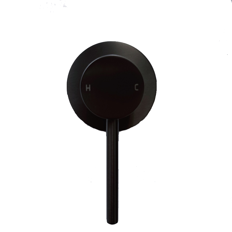 LUCID PIN - Black Wall Mixer 1 LUCID PIN - Black Wall Mixer