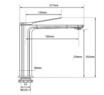 RUSHY - Black Basin Mixer
