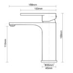 IVANO - Brushed Nickel Basin Mixer