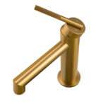 CADDENCE - Brushed Brass Basin Mixer