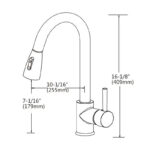 Chrome Pull Out Kitchen Mixer