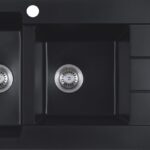 Cora Granite Sink One & Half Bowl with Drainer