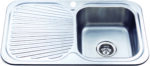 Cora Single Bowl Single Drainer Sink