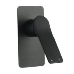 RUSHY - Black Wall Mixer