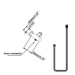 Black Shower Rail