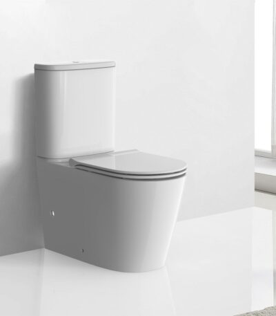 Arrow Sergio 669*384*805mm Dual Flush Washdown Two-piece Ceramic Toilet Suite Soft Closed Seat
