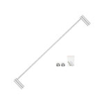600mm Chrome Single Towel Rail