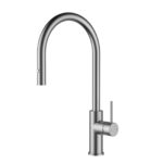 Otus Slimline SS Gooseneck Pull-Out Sink Mixer In Brushed ss304 - Image 5