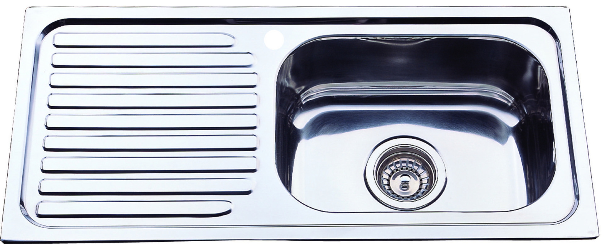 3b7b97c25dbd5fbccad6219b1de9756b-opt33 Eden Single Bowl & Single Drainer Sink - Image 1