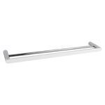 RUSHY - 600mm Chrome Double Towel Rail