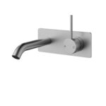 Otus Slimline Wall Basin Mixer Trim Kit Lever Up - Image 5