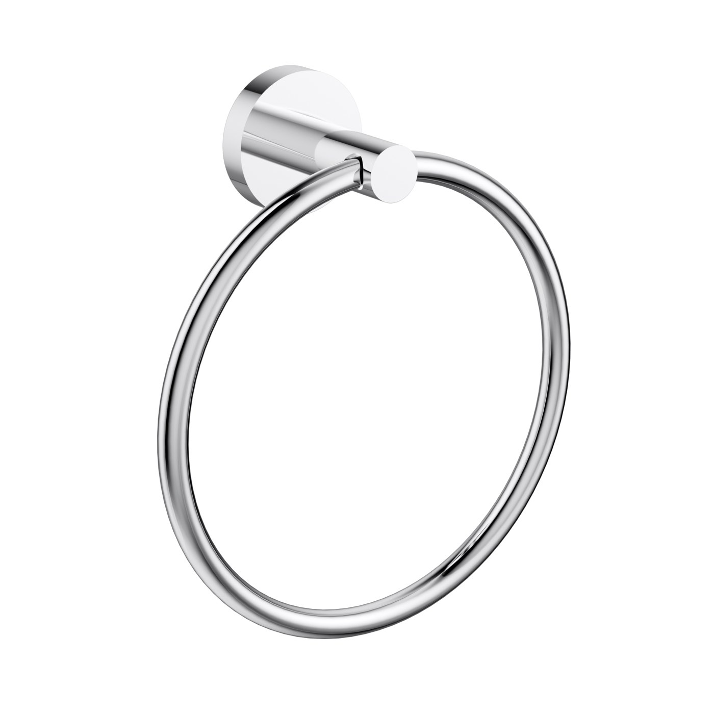 4513ch+chrome-opt75 Otus Slimline SS304 Towel Ring - Image 1