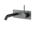 Otus Slimline Wall Basin Mixer Trim Kit Lever Up - Image 2
