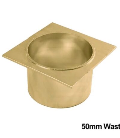 Lauxes Matte Yellow Gold Pop Waste(50mm)