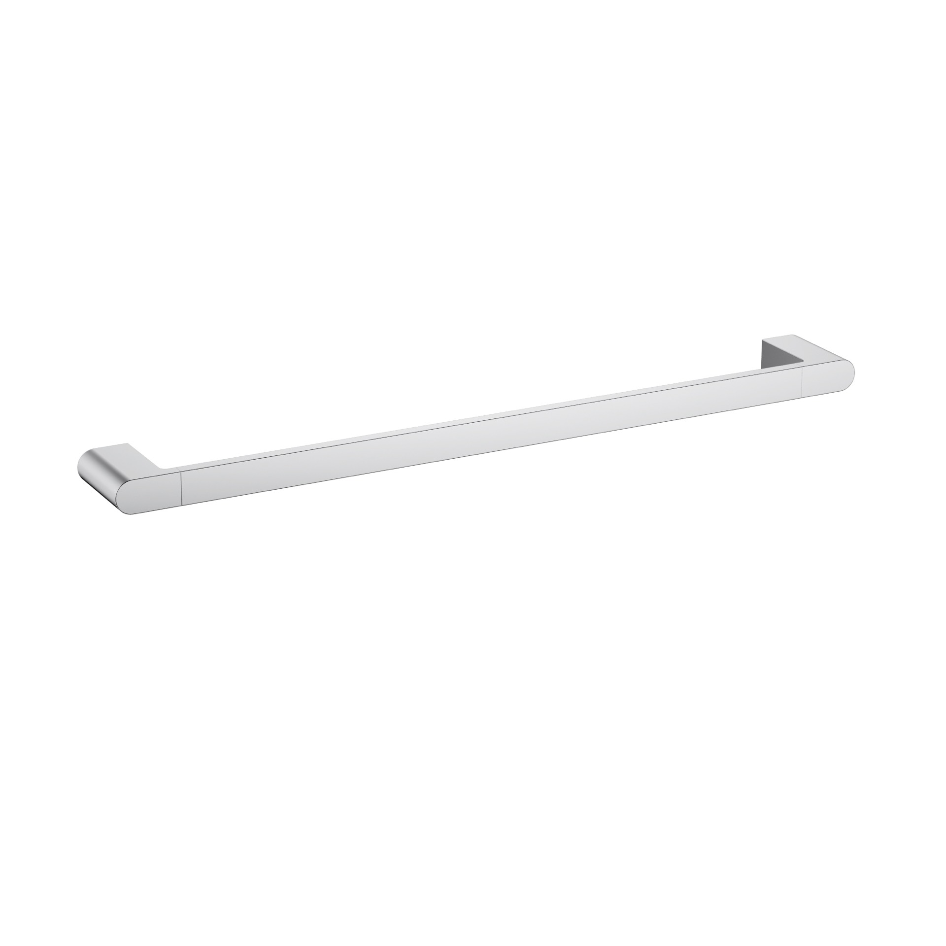 55301-600-ch-opt44 Flores Towel Rail Single 600mm - Image 1
