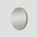 800mm Matte Brushed Gold Framed Mirror