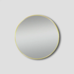 600mm Matte Brushed Gold Framed Mirror