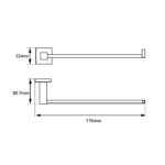 BLAZE Series Chrome Toilet Paper Roll Holder
