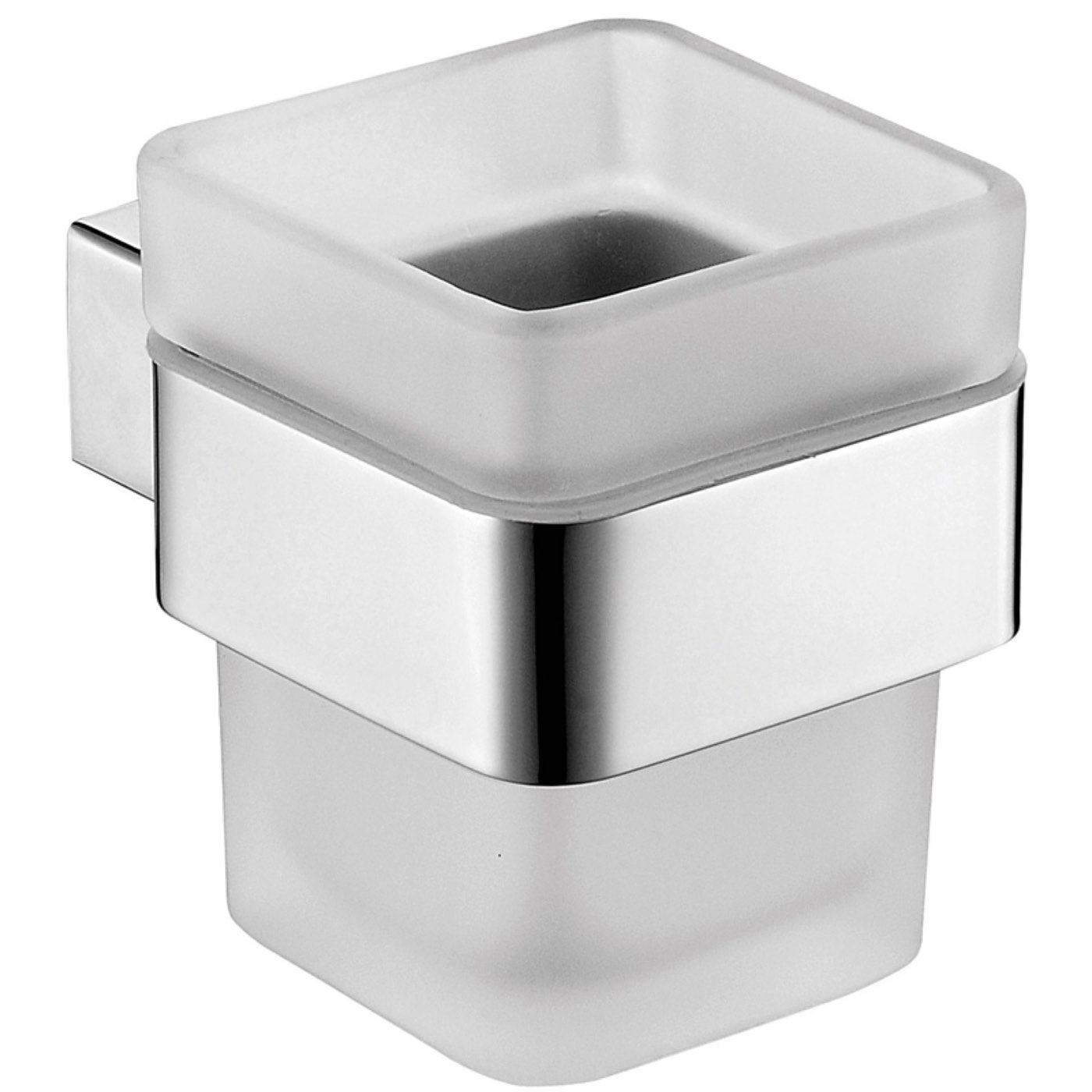6402+chrome-opt50 Rosa Tumbler Holder Single - Image 1