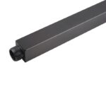 400mm Gunmetal Ceiling Shower Arm