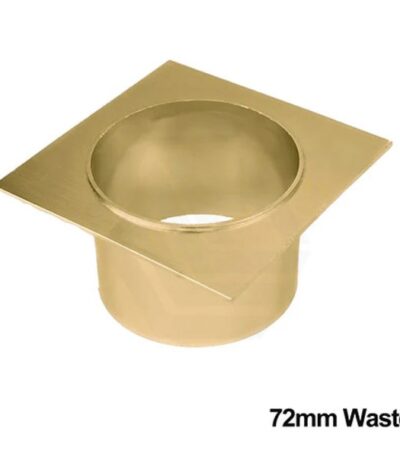 Lauxes Matte Yellow Gold Pop Waste(72mm)