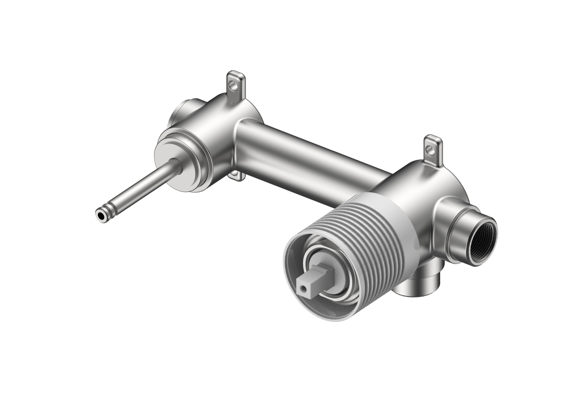7906a23e6fc5dbd5ea71491f090ad7ea-opt44 Sora SS Wall Basin Mixer Rough-In Body - Image 1