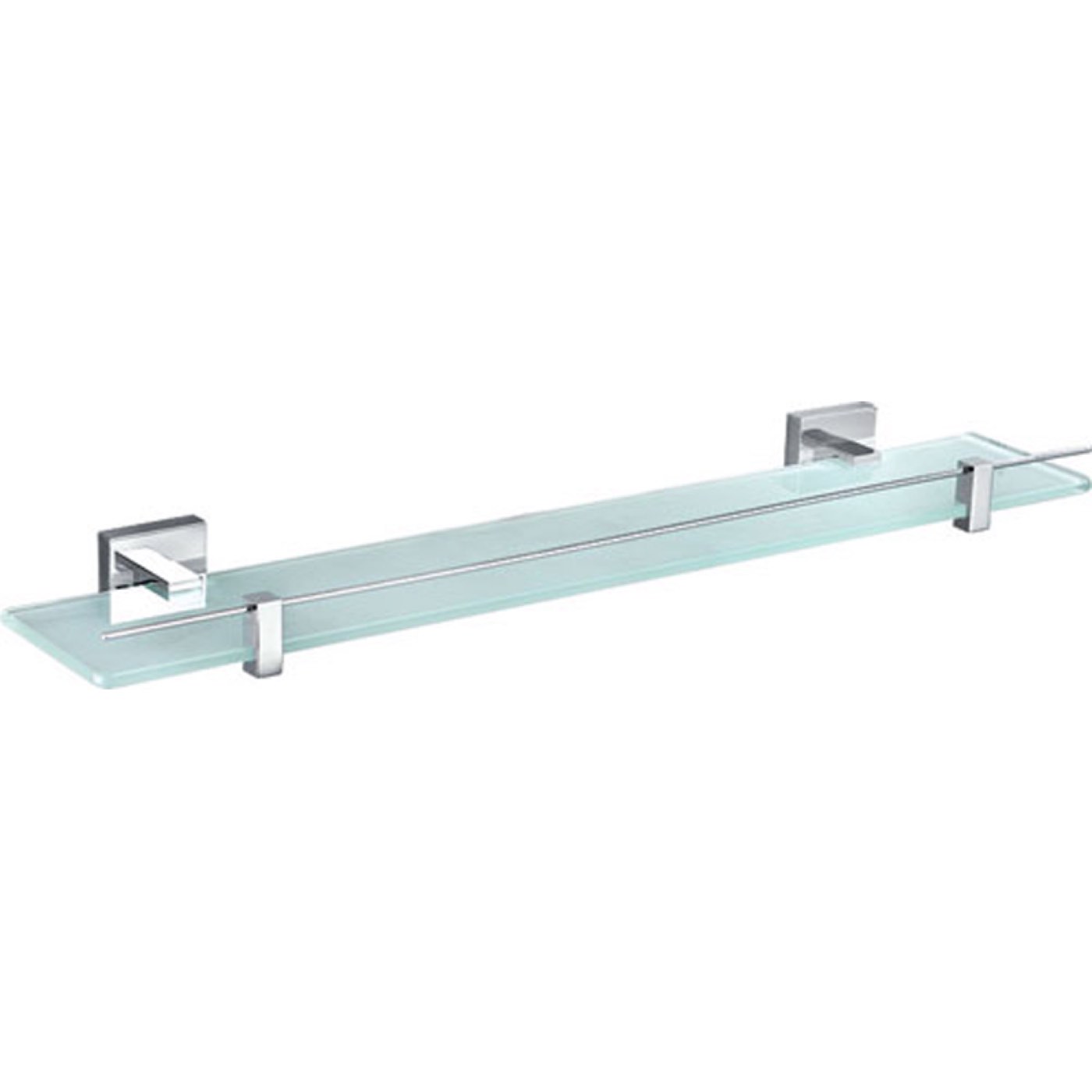 8927+chrome-opt54 Sara Shelf Glass - Image 1