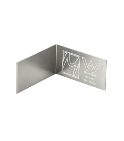 Muses 14mm Brushed Silver 90 Degree Corner Connector