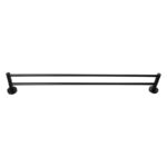 LUCID PIN - Black Cuttable Double Towel Rail