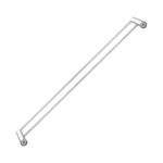 600mm Chrome Double Towel Rail