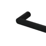 RUSHY - 800mm Black Single Towel Rail