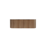 Bergen 1200mm Solid Timber Wall Hung Fluted Cabinet (Double Bowls)
