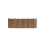 Bergen 1500mm Solid Timber Wall Hung Fluted Cabinet (Single Bowl)