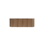Bergen 1500mm Solid Timber Wall Hung Fluted Cabinet (Double Bowls)
