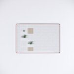 1200*800mm Brushed Copper Framed Rectangle Plain Mirror