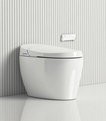 Aquaperla Smart Toilet with Instant Heating and Jet Siphon Flushing 670x405x490mm