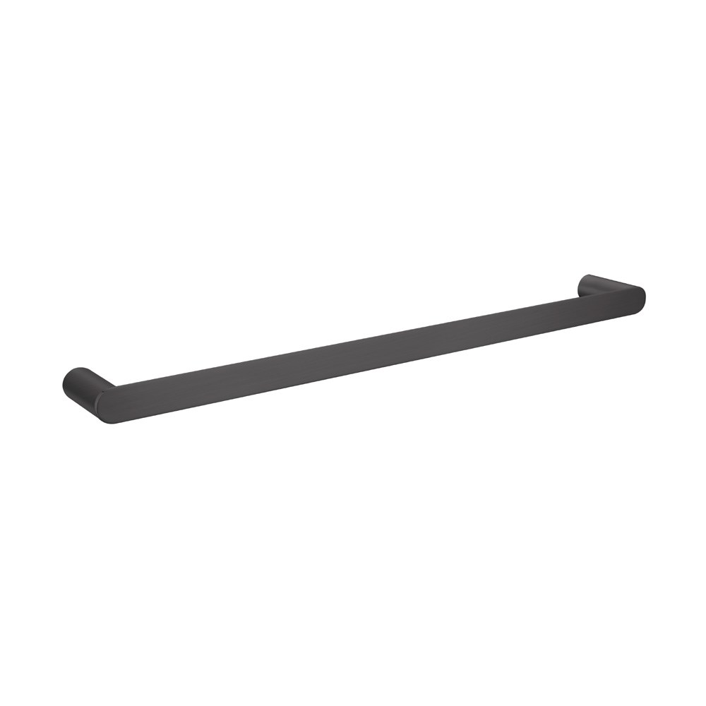 Bellino Gun Metal Grey 600mm Single Towel Rail 1 Bellino Gun Metal Grey 600mm Single Towel Rail