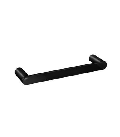 Bellino High Gloss Black Hand Towel Rail 300mm