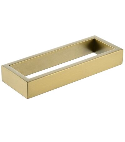 Cavallo Brushed Yellow Gold Square Hand Towel Rail 260mm