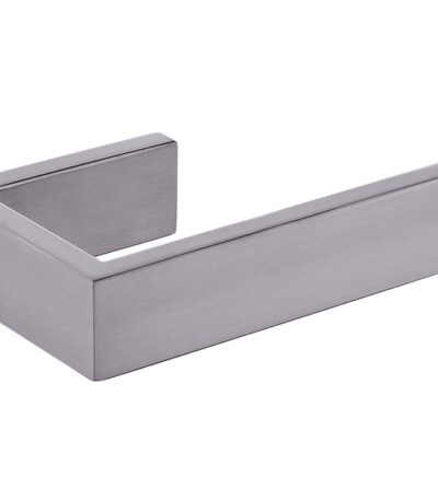 Cavallo Gun Metal Grey Square Toilet Roll Holder