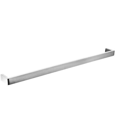 Cavallo Chrome Square Single Towel Rail 800mm