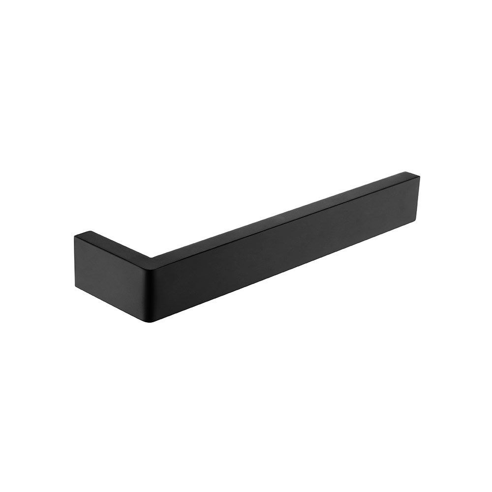 Cavallo Matte Black Square Towel Ring 255mm 1 Cavallo Matte Black Square Towel Ring 255mm