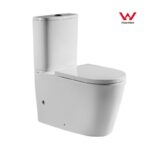 Arrow Sergio 669*384*805mm Dual Flush Washdown Two-piece Ceramic Toilet Suite Soft Closed Seat