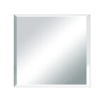 750x750mm Bevel Edge Rectangle Plain Mirror