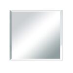 750x750mm Bevel Edge Rectangle Plain Mirror