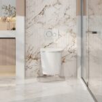 BERLIN66 515*365*450mm Gloss White Quiet Flushing Wall Hung Pan