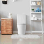 BERLIN 670*360*850mm Gloss White Quiet Flushing Back to Wall Two-piece Toilet Suite